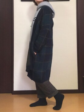 「Luz Llena（ラズレナ）のアイテム」を使った、kohakurinさん（レディース・156cm）の冬コーディネート