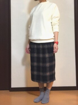 「North Object（ノースオブジェクト）のアイテム（トップス）」を使った、kohakurinさん（レディース・156cm）の春コーディネート