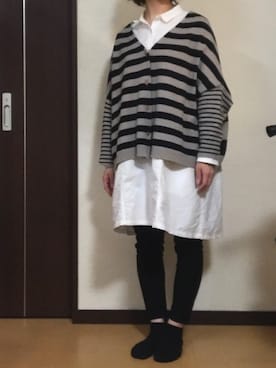 「North Object（ノースオブジェクト）のアイテム（ワンピース/ドレス）」を使った、kohakurinさん（レディース・156cm）の春コーディネート