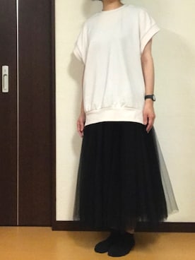 「Gleam（グリーム）のアイテム」を使った、kohakurinさん（レディース・156cm）の夏コーディネート