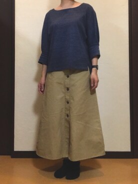 kohakurinさん（レディース・156cm）の秋コーディネート