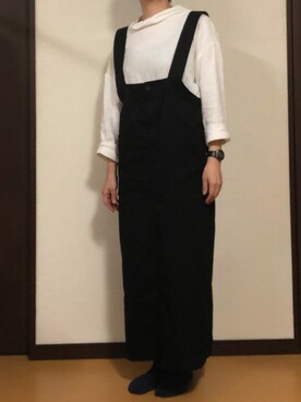 「アイテム（腕時計、ブラウン系）」を使った、kohakurinさん（レディース・156cm）の秋コーディネート