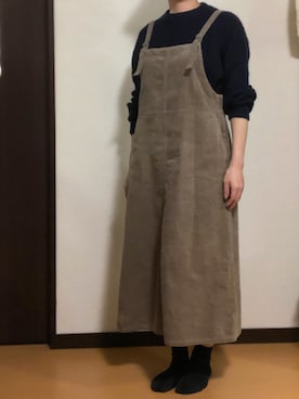 「laboratory work（ラボラトリーワーク）のアイテム」を使った、kohakurinさん（レディース・156cm）の秋コーディネート
