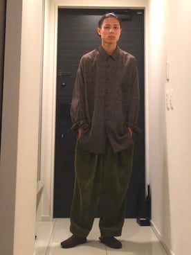 katuuuoさん（メンズ・165cm）の冬コーディネート