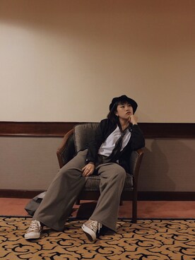 「秋のマイ旬スタイル」｜「アイテム（ジャージ）」を使った、Yoeiii_さん（レディース・160cm）の秋コーディネート