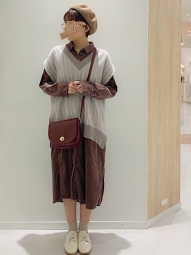 aoiさん（レディース・150cm）の冬コーディネート