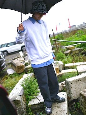 「RULER（ルーラー）のアイテム」を使った、たなちゅんさん（レディース・153cm）の夏コーディネート