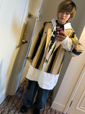 「RULER（ルーラー）のアイテム」を使った、たなちゅんさん（レディース・153cm）の冬コーディネート