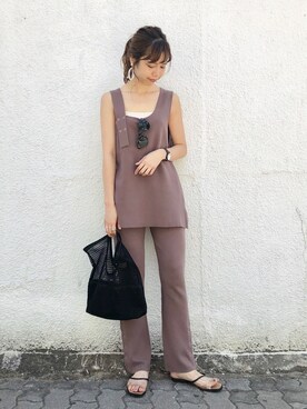 かとまりさん（レディース・165cm）の夏コーディネート