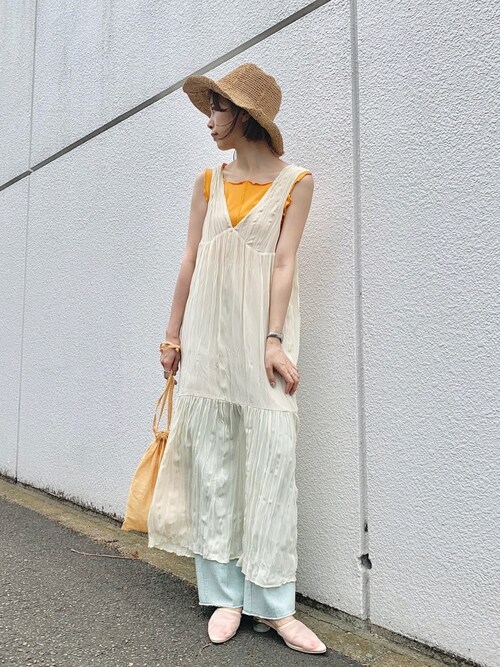 かとまり Kastane 新宿店 Kastaneのワンピースを使ったコーディネート Wear