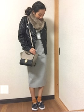 YUKAKO.❥さん(レディース・155cm)の冬コーディネート