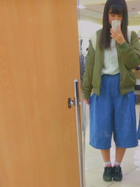 「のんびり」｜おまつさん（レディース・160cm）の冬コーディネート