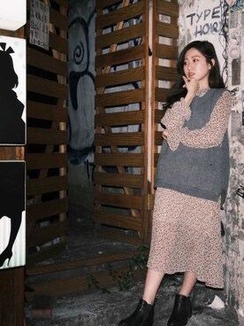 「model」｜chiehyu •̀.̫•́✧さん（レディース・150cm）の春コーディネート