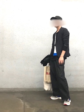 理屈でおしゃれする人さん(メンズ・181cm)の春コーディネート