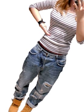 R△rely∞📚さん（レディース・162cm）の冬コーディネート