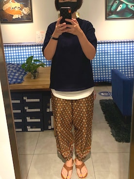「CABANE de ZUCCa（カバンドズッカ）のアイテム」を使った、hotfussさん（レディース・163cm）の夏コーディネート