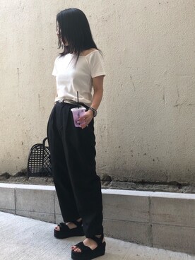 hrk☺︎tさん（レディース・157cm）の春コーディネート