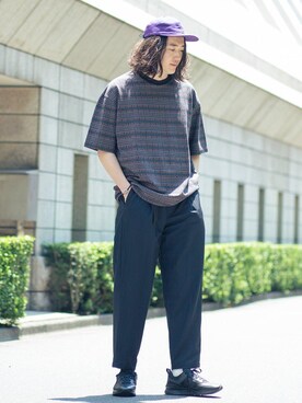 Rintaro Noguchiさん（メンズ・175cm）の夏コーディネート