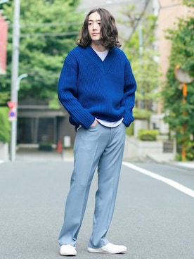 Rintaro Noguchiさん（メンズ・175cm）の秋コーディネート