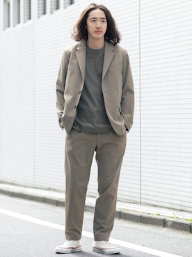 Rintaro Noguchiさん（メンズ・176cm）の春コーディネート