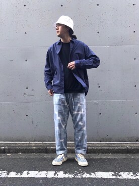 Rintaro Noguchiさん（メンズ・176cm）の春コーディネート