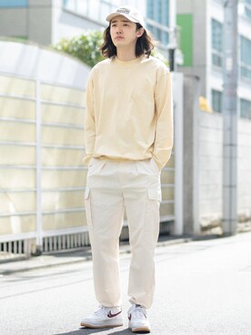 Rintaro Noguchiさん（メンズ・176cm）の春コーディネート