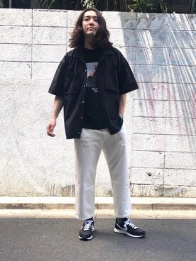 Rintaro Noguchiさん（メンズ・176cm）の夏コーディネート