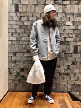 Rintaro Noguchiさん（メンズ・176cm）の春コーディネート