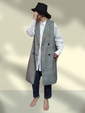 「COEUR（クール）のアイテム」を使った、ねこさん（レディース・152cm）の春コーディネート