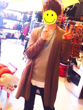「ショッピング」｜「アイテム（チノパンツ）」を使った、yu-さん（メンズ・170cm）の秋コーディネート