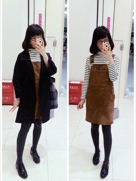 Y少先队员Yさん(レディース・163cm)の春コーディネート