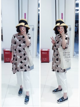 Y少先队员Yさん（レディース・163cm）の春コーディネート