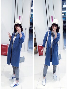 Y少先队员Yさん（レディース・163cm）の春コーディネート