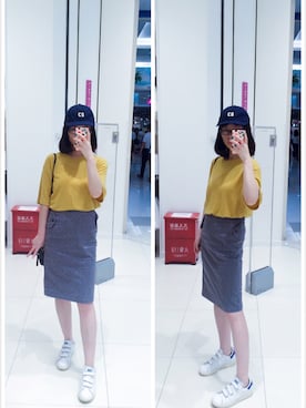 Y少先队员Yさん（レディース・163cm）の春コーディネート