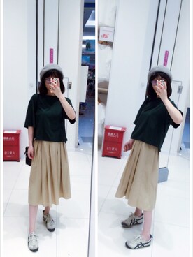 Y少先队员Yさん（レディース・163cm）の春コーディネート