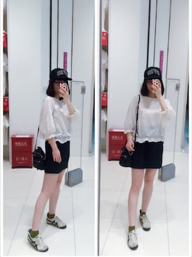 Y少先队员Yさん(レディース・163cm)の夏コーディネート