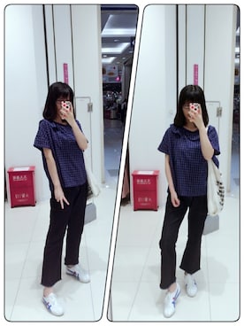 「搭配」｜「アイテム（トップス）」を使った、Y少先队员Yさん（レディース・163cm）の夏コーディネート
