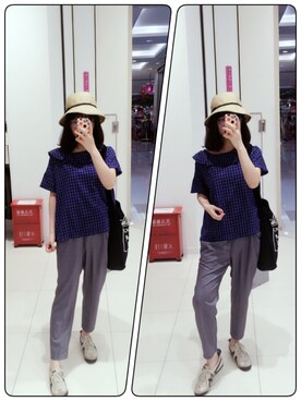 Y少先队员Yさん（レディース・163cm）の秋コーディネート