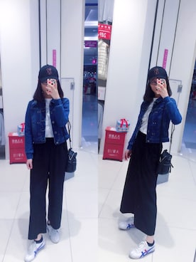 Y少先队员Yさん（レディース・163cm）の秋コーディネート