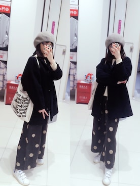 Y少先队员Yさん(レディース・163cm)の冬コーディネート