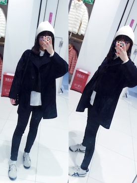 Y少先队员Yさん（レディース・163cm）の冬コーディネート