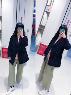 Y少先队员Yさん(レディース・163cm)の冬コーディネート