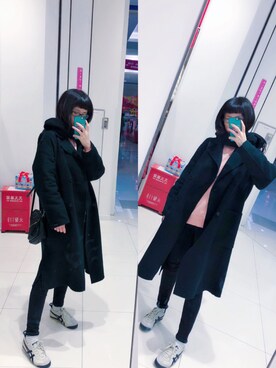「搭配」｜「アイテム（ジャケット/アウター）」を使った、Y少先队员Yさん（レディース・163cm）の冬コーディネート