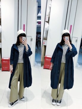 「Another Edition」｜「アイテム（その他アウター）」を使った、Y少先队员Yさん（レディース・163cm）の春コーディネート