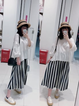 Y少先队员Yさん（レディース・163cm）の春コーディネート