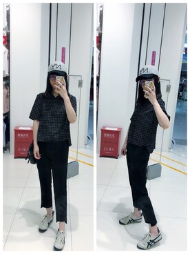 Y少先队员Yさん（レディース・163cm）の夏コーディネート