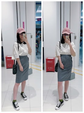 Y少先队员Yさん（レディース・163cm）の夏コーディネート