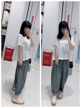 Y少先队员Yさん（レディース・163cm）の夏コーディネート