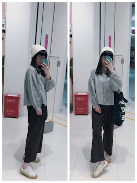 Y少先队员Yさん（レディース・163cm）の秋コーディネート