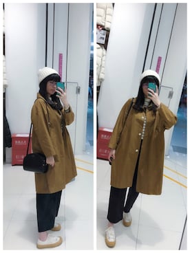 Y少先队员Yさん（レディース・163cm）の秋コーディネート